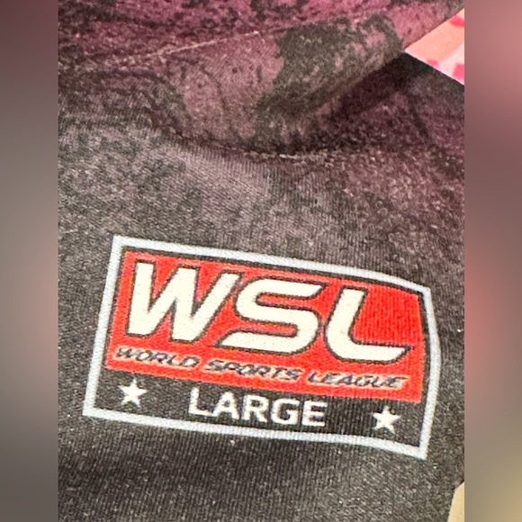 World Sports League Crew Neck Cancer Survivor Jersey - Size Large - Picture 3 of 11